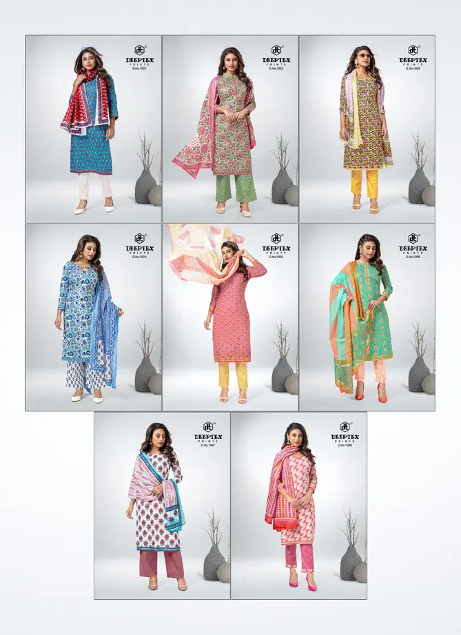 Deeptex Butter Creme 1 Regular Wear Wholesale Dress Material Collection 